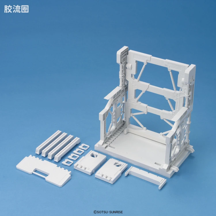 万代模型配件综合 Builders Parts配件SYSTEM BASE系列 SYSTEM BASE 001 White - 图片
